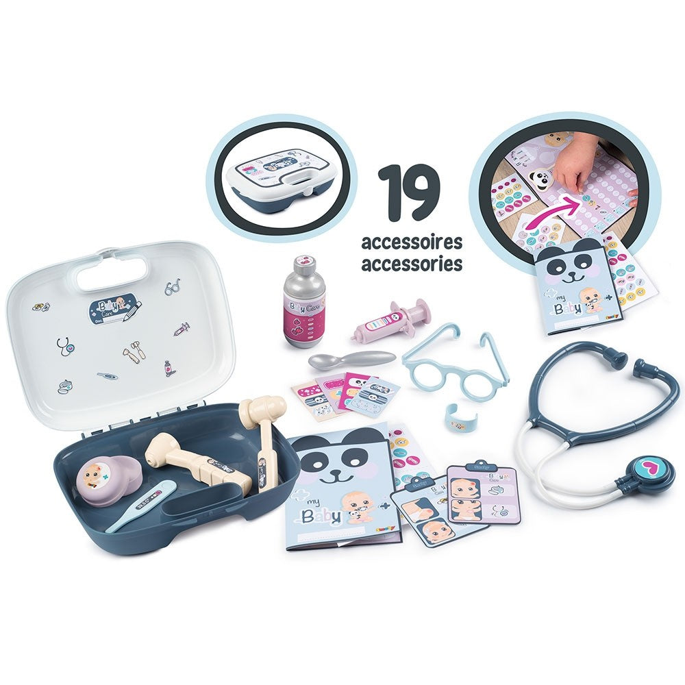 Smoby jucarie Trusa doctor 3 ani+ Alb