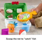 Fisher Price jucarie sortator cu forme Friendship Forest Tackle Box 6m+