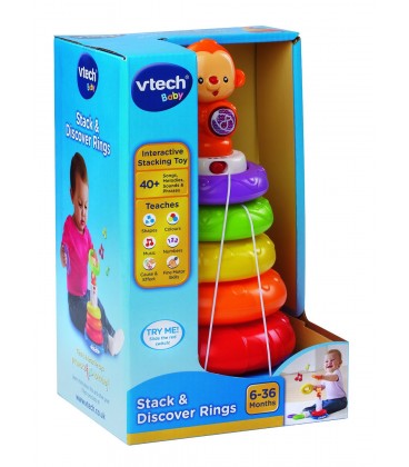 Vtech Jucarie - Turn muzical cu inele 6m+ Imagine principală a produsului