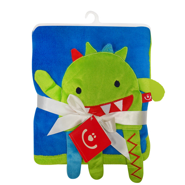 Bobobaby Patura Plus cu aplicatii de animale 3D dimensiune 76x102 cm