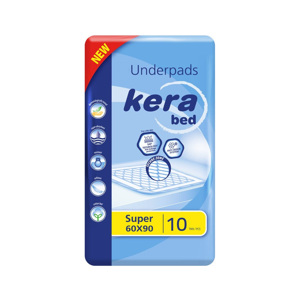 Kera cearsaf de schimbat scutece 60x90 cm 10 buc