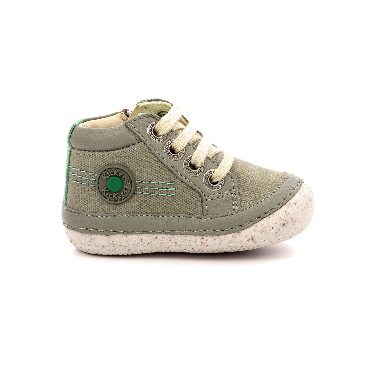 KicKers pantofi baieti sport Sonistreet 18-24, Kaki Vert  Imagine principală a produsului