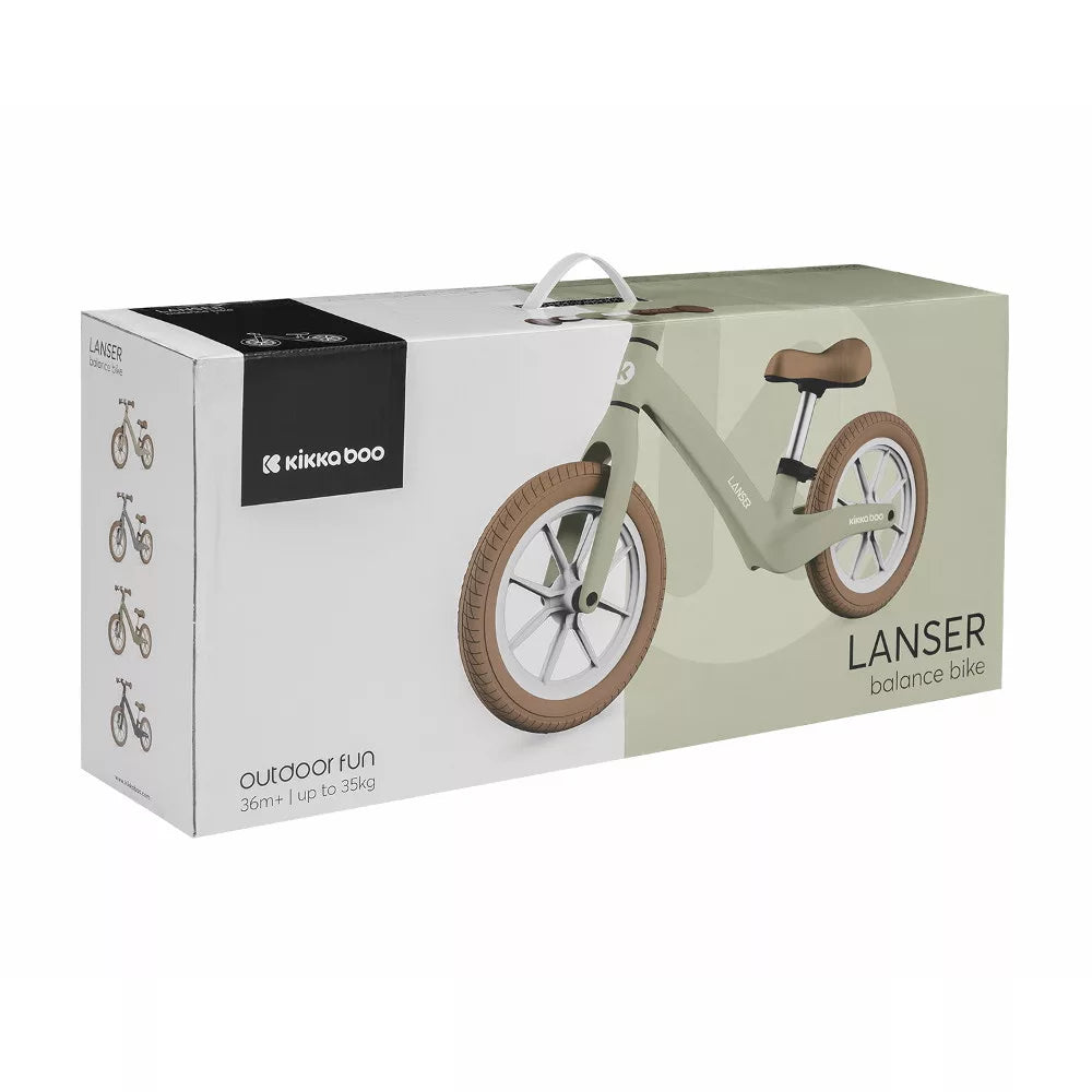 Kikka Boo bicicleta fara pedale LANSER 2-6 ani Army green