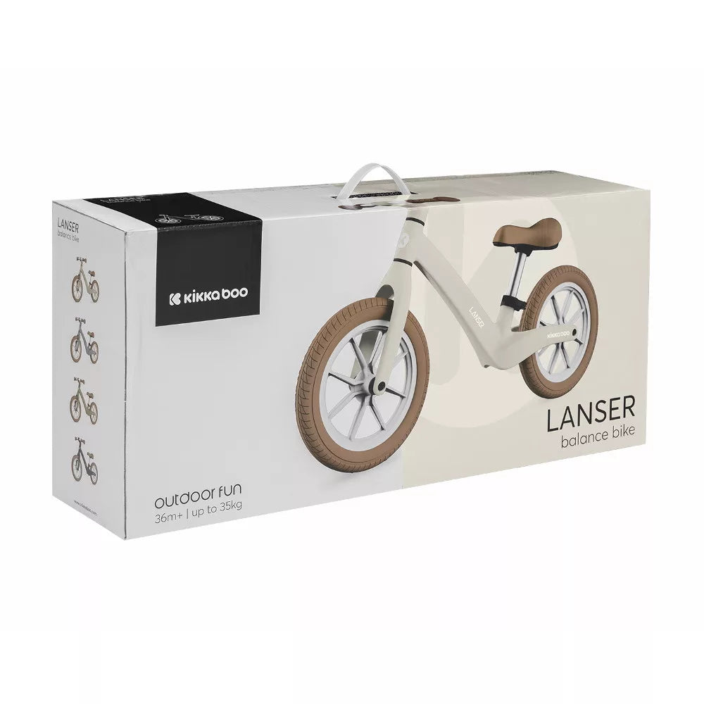 Kikka Boo bicicleta fara pedale LANSER 2-6 ani Beige