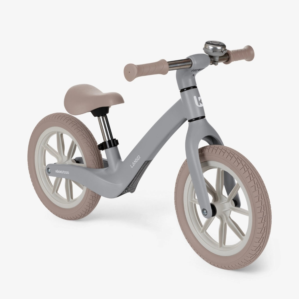 Kikka Boo bicicleta fara pedale LANSER 2-6 ani Grey
