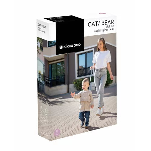 Kikka Boo ham de siguranta copii BEAR 11m+ Beige