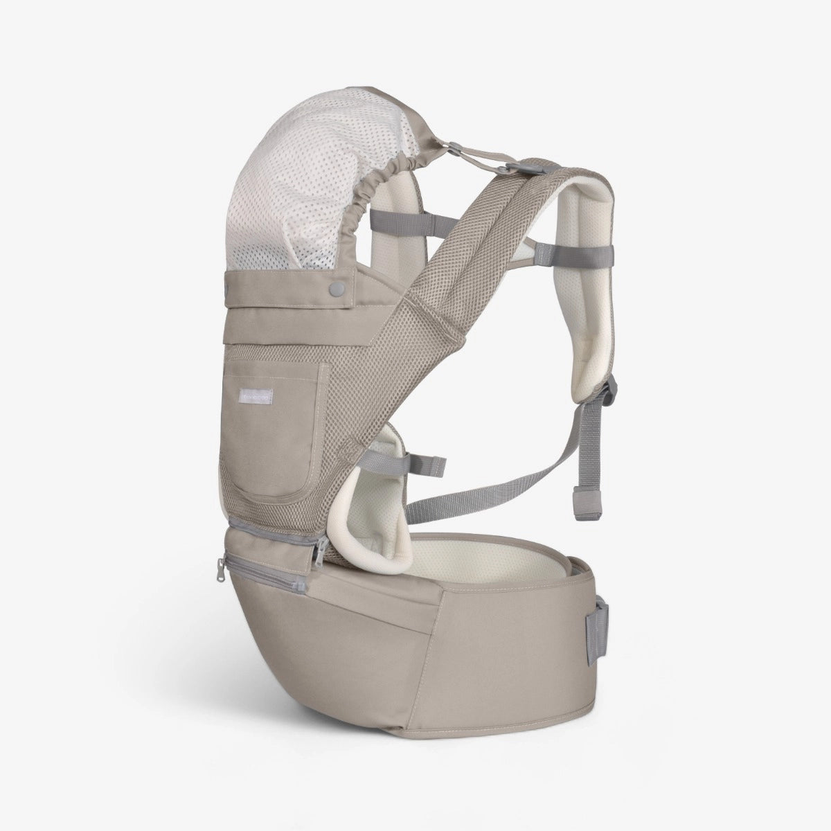 Kikka Boo marsupiu deluxe Chloe 5m+ Beige Imagine principală a produsului