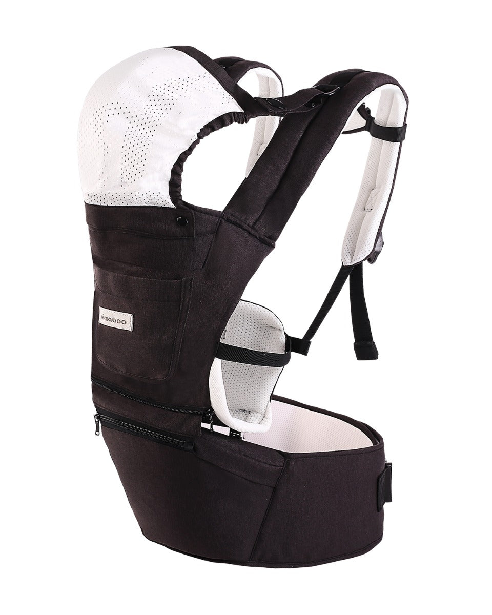 Kikka Boo marsupiu deluxe Chloe 5m+, Black