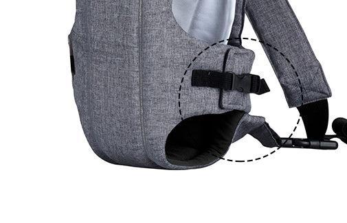 Kikka Boo marsupiu Gwen 3m+, Grey Imagine secundară a produsului