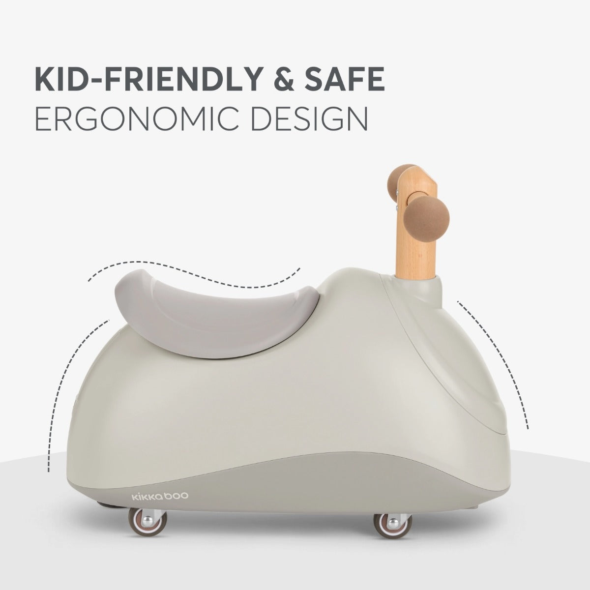 Kikka Boo masinuta Ride-On Sizzy 1-3 ani Beige