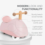 Kikka Boo masinuta Ride-On Sizzy 1-3 ani Pink