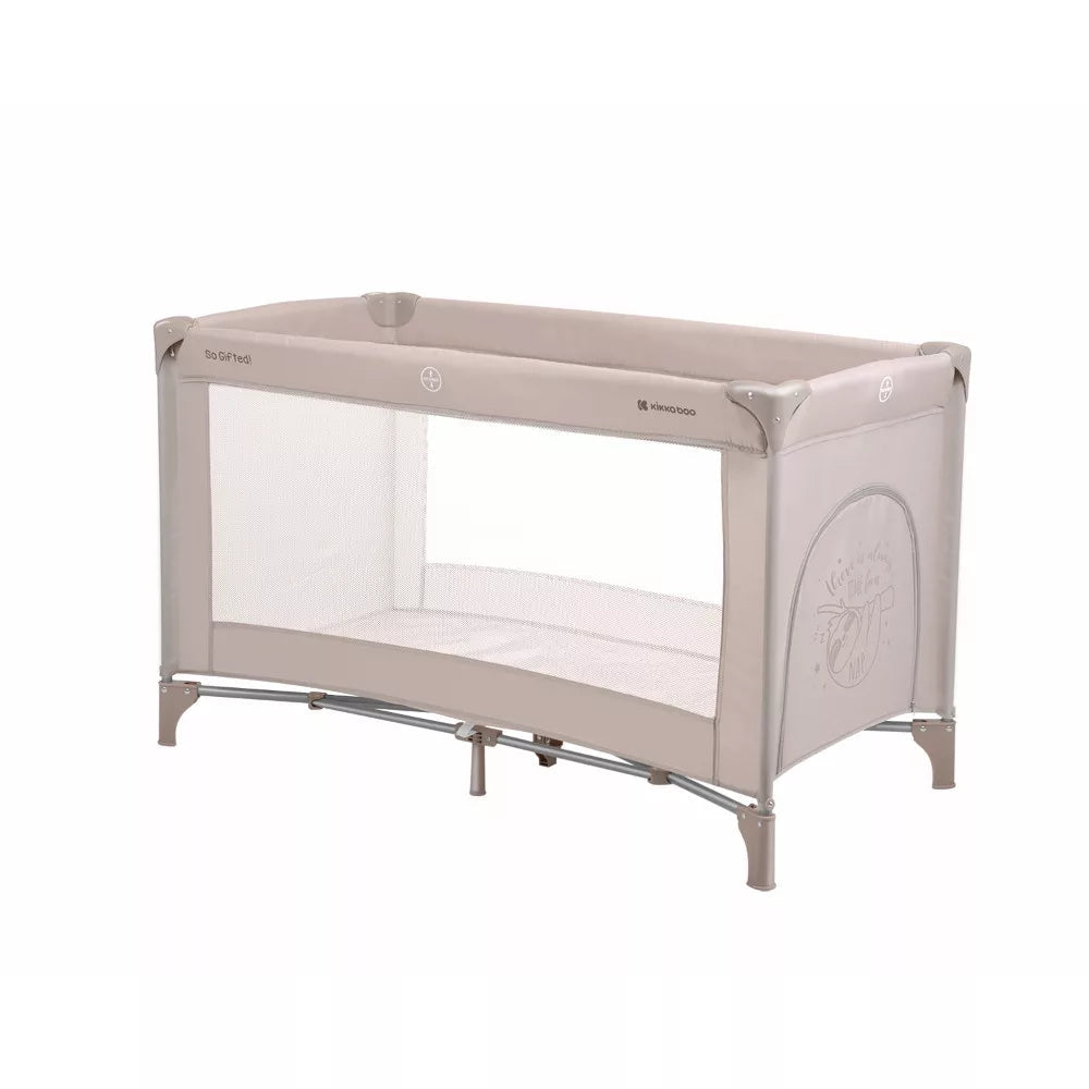 Kikka Boo patut pliabil cu 2 nivele So Gifted 0m+ Beige Imagine principală a produsului