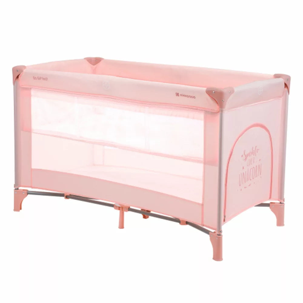 Kikka Boo patut pliabil cu 2 nivele So Gifted 0m+ Pink Imagine principală a produsului