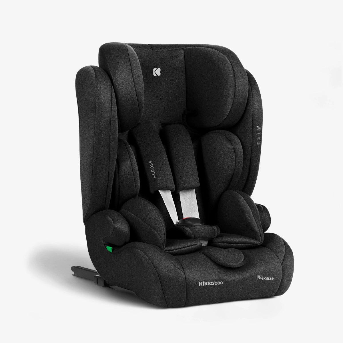 Kikka Boo scaun auto i-Cross Top Tether i-Size 76-150 cm Black