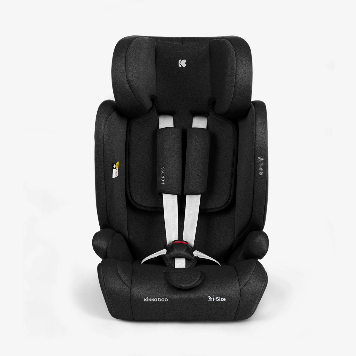 Kikka Boo scaun auto i-Cross Top Tether i-Size 76-150 cm Black
