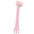 Kikka Boo lingurita silicon Girafa 4m+