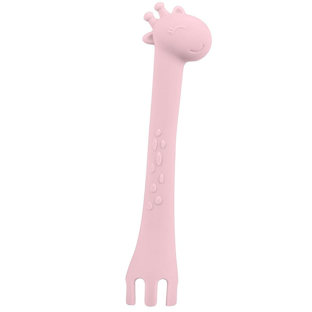 Kikka Boo lingurita silicon Girafa 4m+