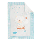 Kikka Boo patura polar si sherpa 80x110 cm, Fisher Mint 01