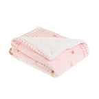 Kikka Boo patura polar si sherpa 80x110 cm