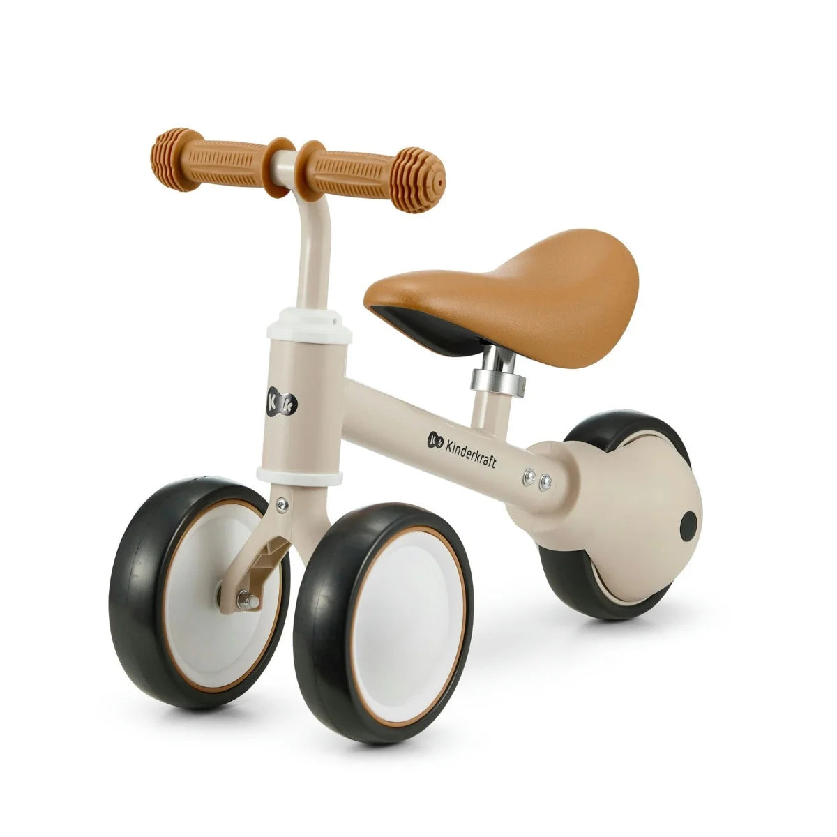 Kinderkraft bicicleta de echilibru CUTIE 12m+ Light Beige Imagine principală a produsului