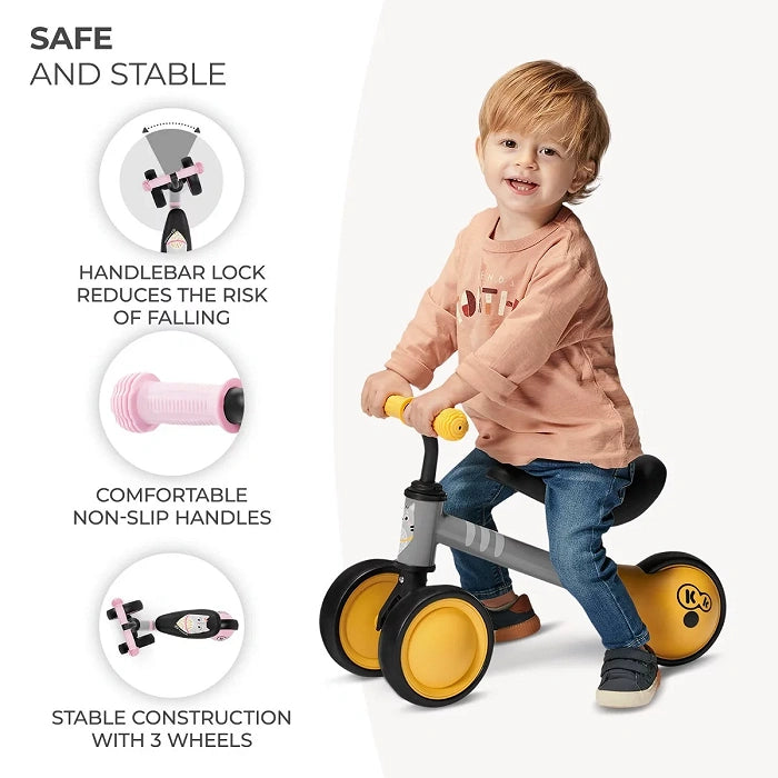 Kinderkraft bicicleta de echilibru CUTIE 12m+ Pink