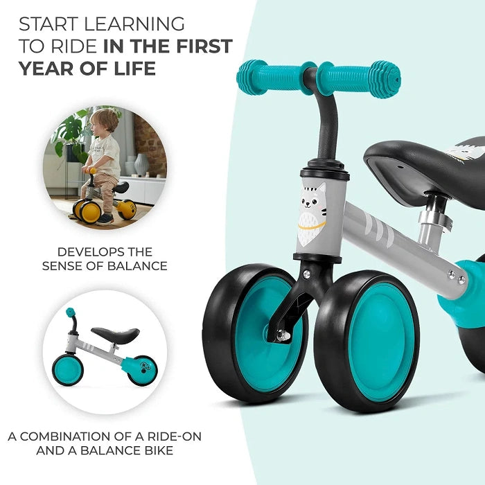 Kinderkraft bicicleta de echilibru CUTIE 12m+ Tourquise Imagine secundară a produsului