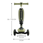 Kinderkraft bicicleta si trotineta HALLEY 12m+ Grassland Green