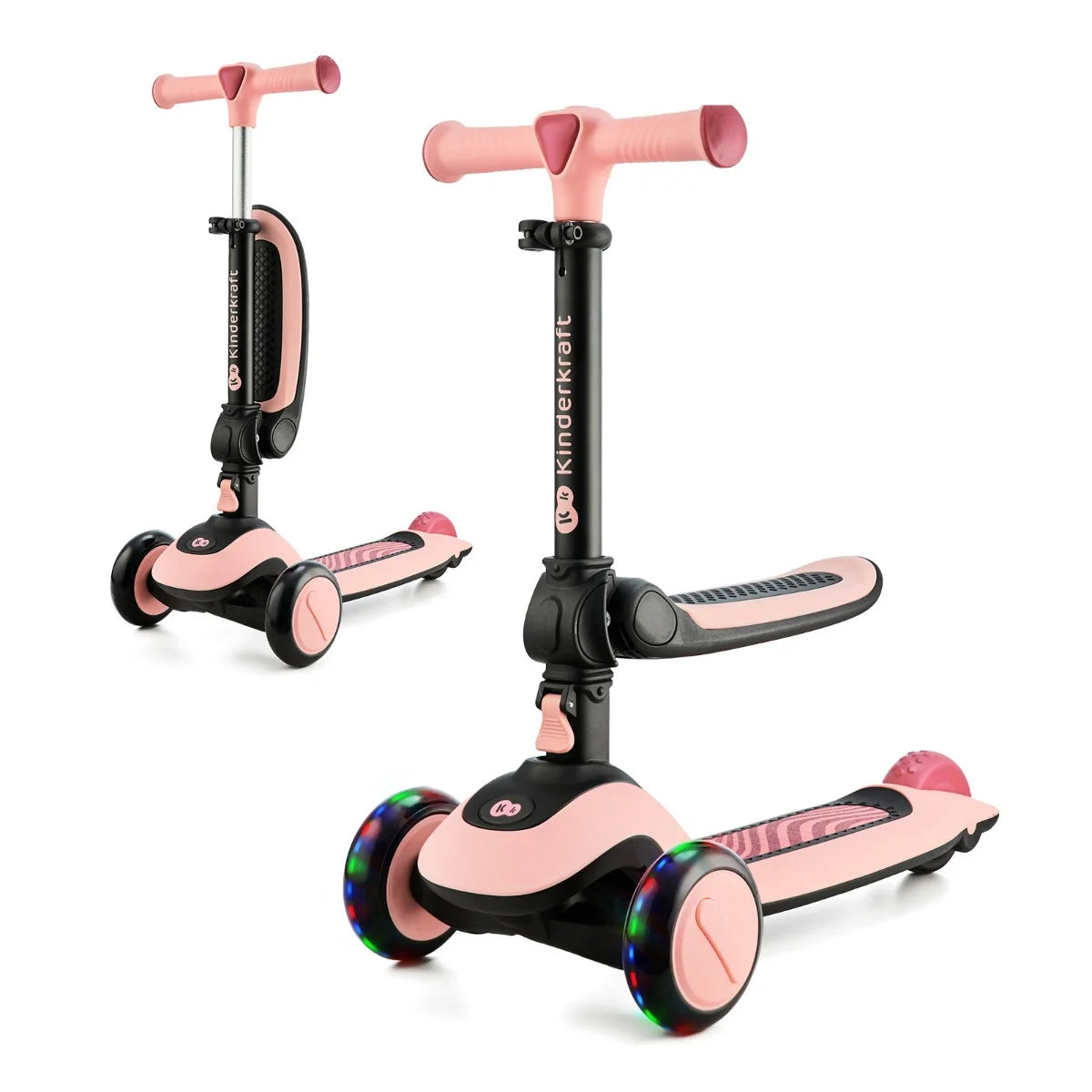 Kinderkraft bicicleta si trotineta HALLEY 12m+ Rose Pink