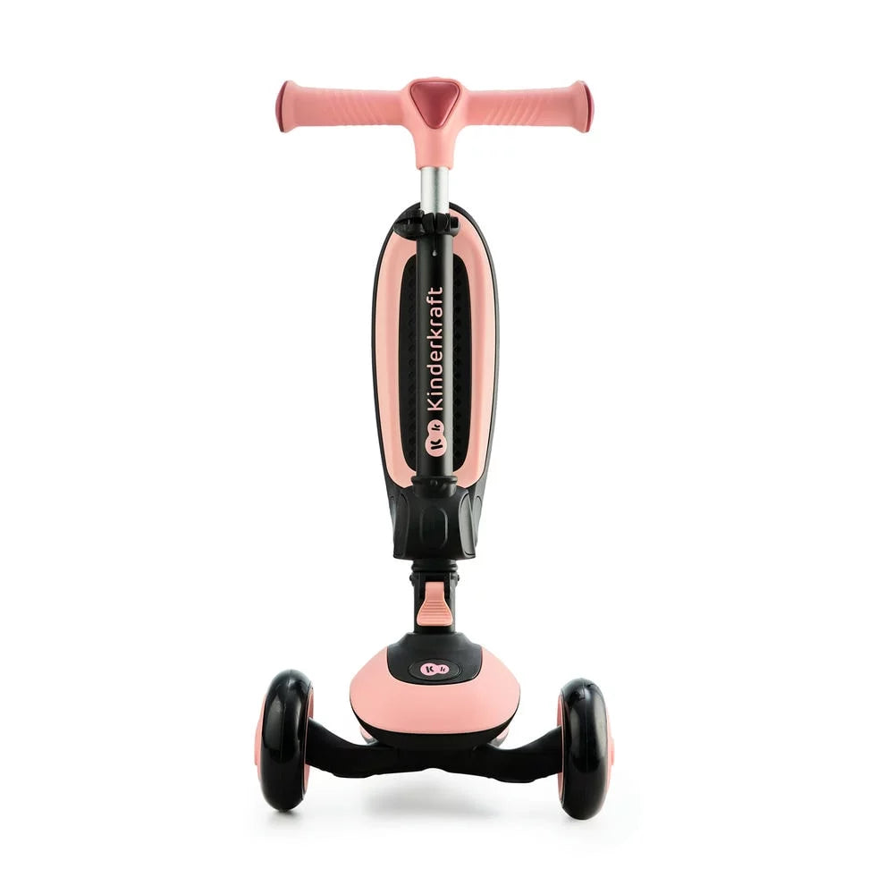 Kinderkraft bicicleta si trotineta HALLEY 12m+ Rose Pink Imagine secundară a produsului