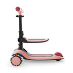 Kinderkraft bicicleta si trotineta HALLEY II cu LED 12m+ Rose Pink