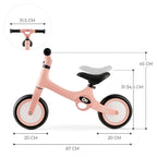 Kinderkraft bicicleta TOVE 18m+ Pink