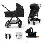 Kinderkraft carucior 4in1 NEWLY 0m+ Classic Black