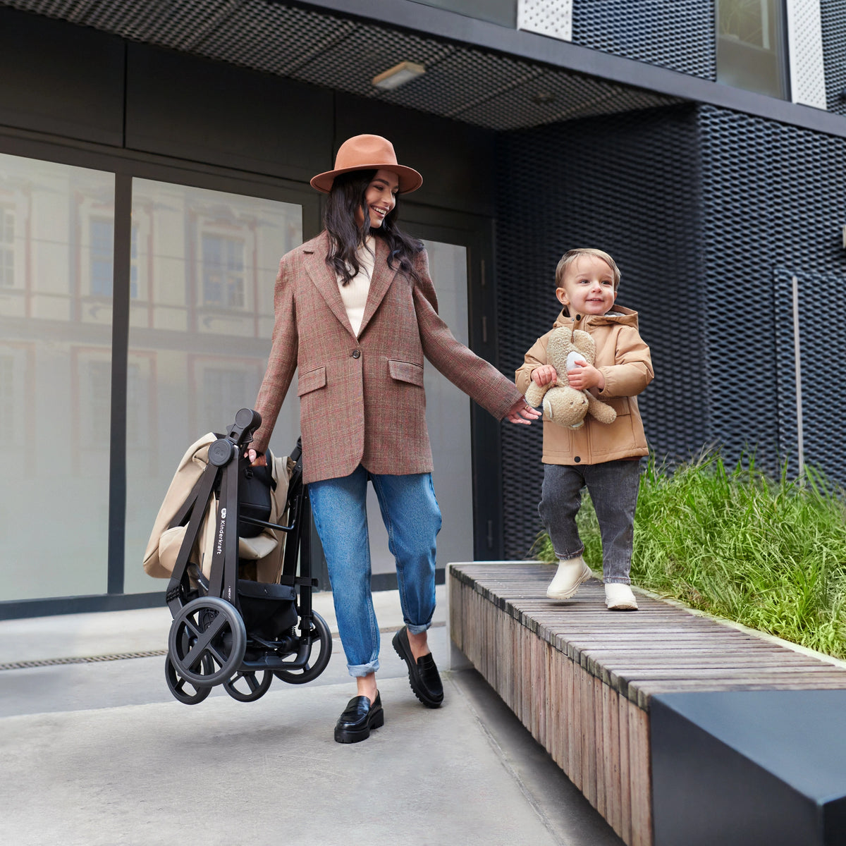 Kinderkraft carucior 4in1 NEWLY 0m+ Classic Beige