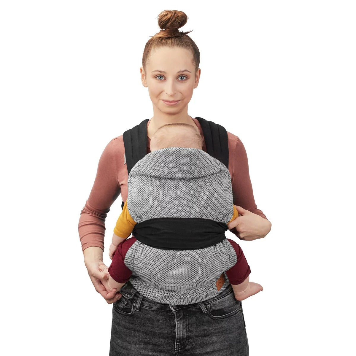 Kinderkraft marsupiu Adoree Mei Tay 3m+ Grey Imagine secundară a produsului
