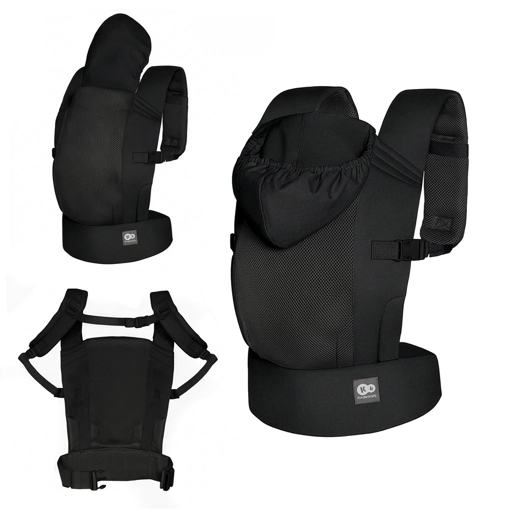 Kinderkraft marsupiu CarryBee 3m+ Black
