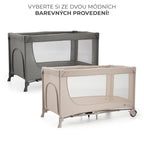 Kinderkraft tarc de calatorii Joy 2 pentru 0m+ Beige
