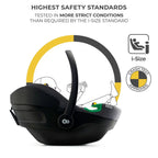 Kinderkraft scaun auto I-Care i-size cu isofix 40-87 cm 0-13 kg R129 