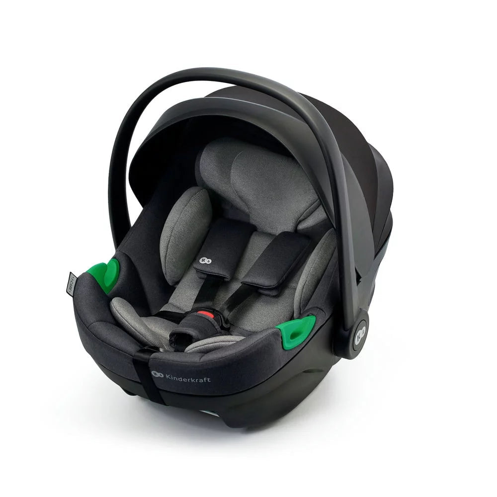 Kinderkraft scaun auto I-Care i-size cu isofix 40-87 cm 0-13 kg R129 Cool Grey