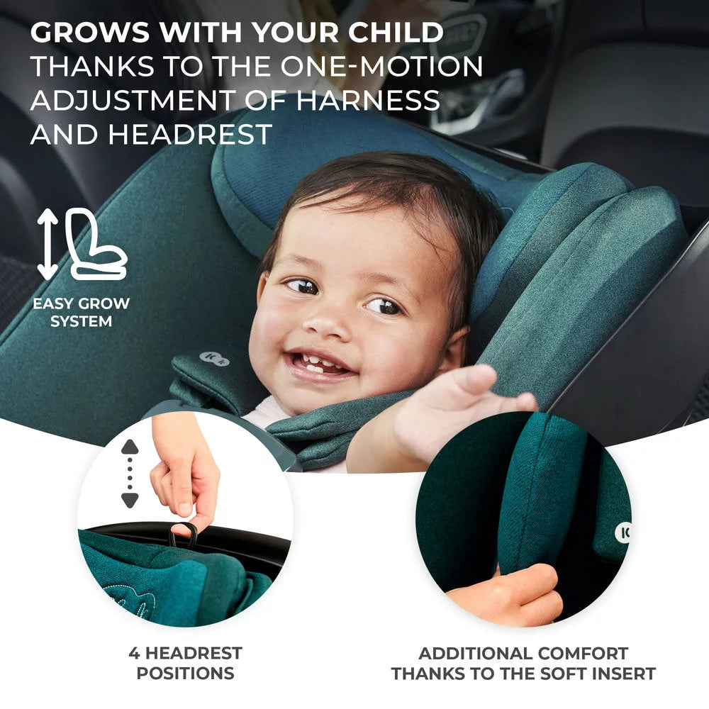 Kinderkraft scaun auto I-Care i-size cu isofix 40-87 cm 0-13 kg R129 