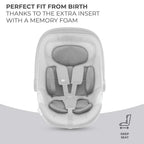 Kinderkraft scaun auto I-Care i-size cu isofix 40-87 cm 0-13 kg R129 