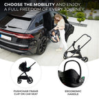 Kinderkraft scaun auto I-Care i-size cu isofix 40-87 cm 0-13 kg R129 