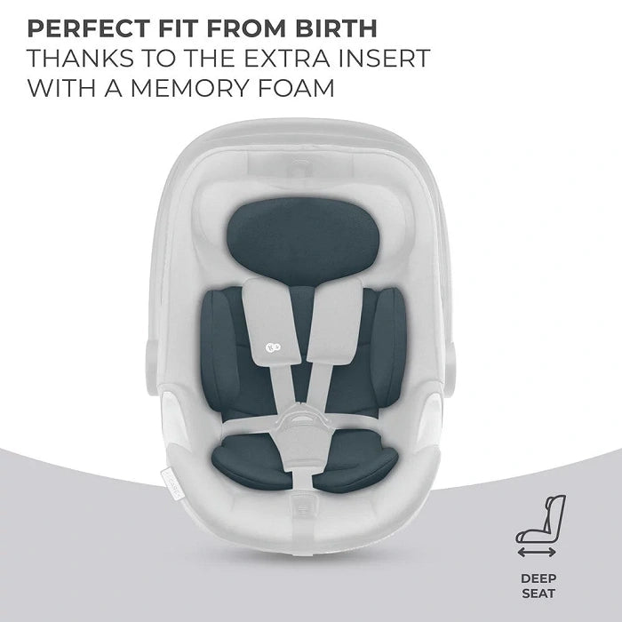 Kinderkraft scaun auto I-Care i-size cu isofix 40-87 cm 0-13 kg R129 Graphite Black