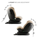 Kinderkraft scaun auto pivotant 360° XPEDITION 3 i-Size 40-150 cm Beige