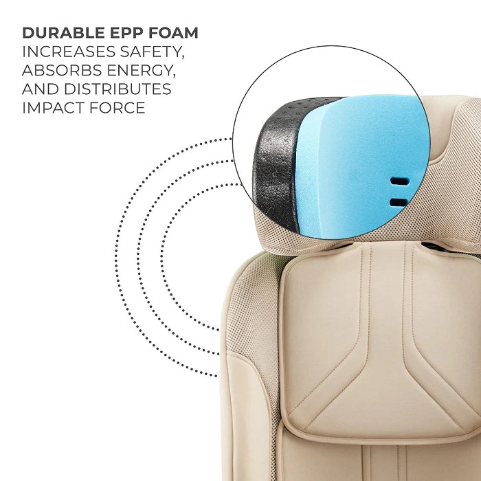 Kinderkraft scaun auto pivotant 360° XPEDITION 3 i-Size 40-150 cm Beige