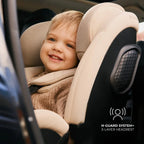 Kinderkraft scaun auto pivotant 360° XPEDITION 3 i-Size 40-150 cm Beige