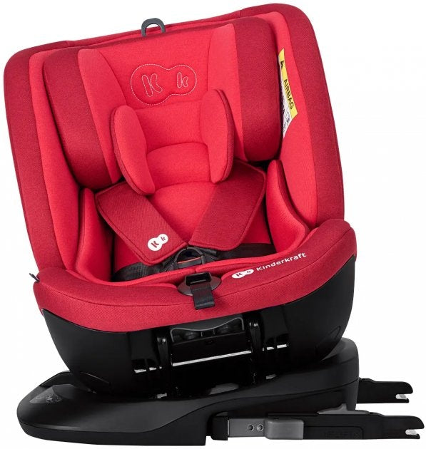 Kinderkraft scaun auto pivotant 360° Xpedition Isofix 0-36 kg Red