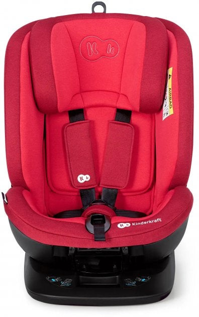 Kinderkraft scaun auto pivotant 360° Xpedition Isofix 0-36 kg Red Imagine secundară a produsului