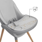 Kinderkraft scaun de masa 2in1 Fini Up 0m+ Grey