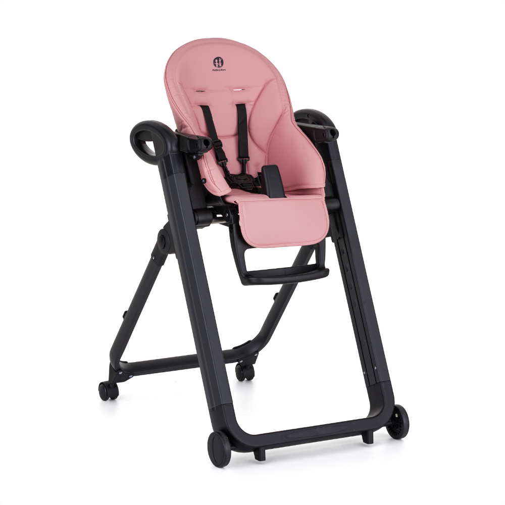 Petite&Mars scaun de masa Tasty 6m+ Sugar Pink