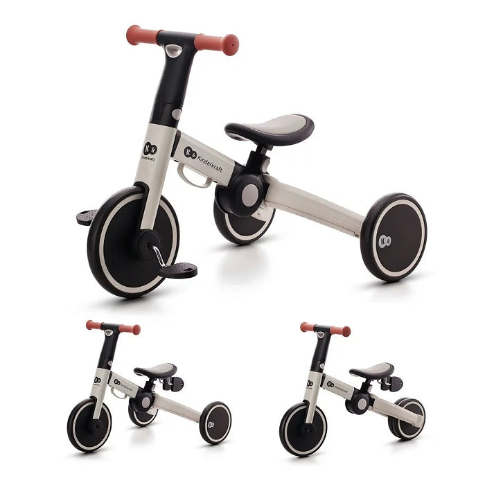 Kinderkraft tricicleta 4TRIKE 12m+ Silver Grey Imagine principală a produsului